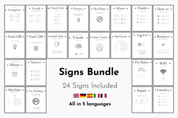 25 Signs Bundle