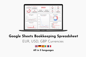 Google Sheets Bookkeeping Spreadsheet