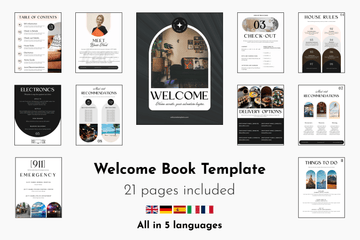 BNB Welcome Book Template
