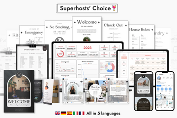 Airbnb Host Essentials Toolkit (4-in-1)